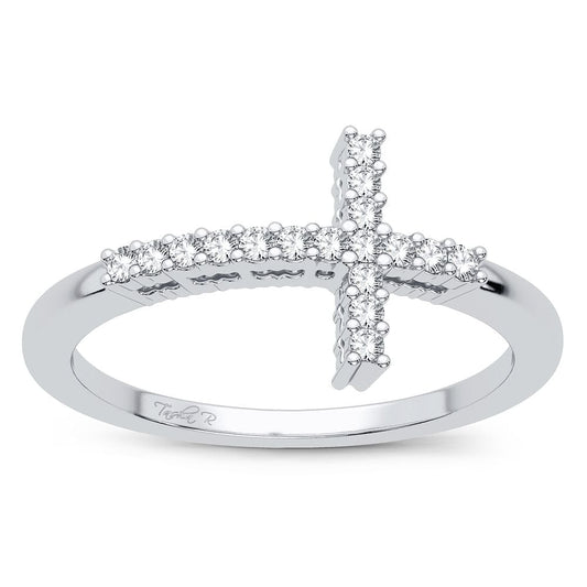 14K 0.11CT Diamond Ring