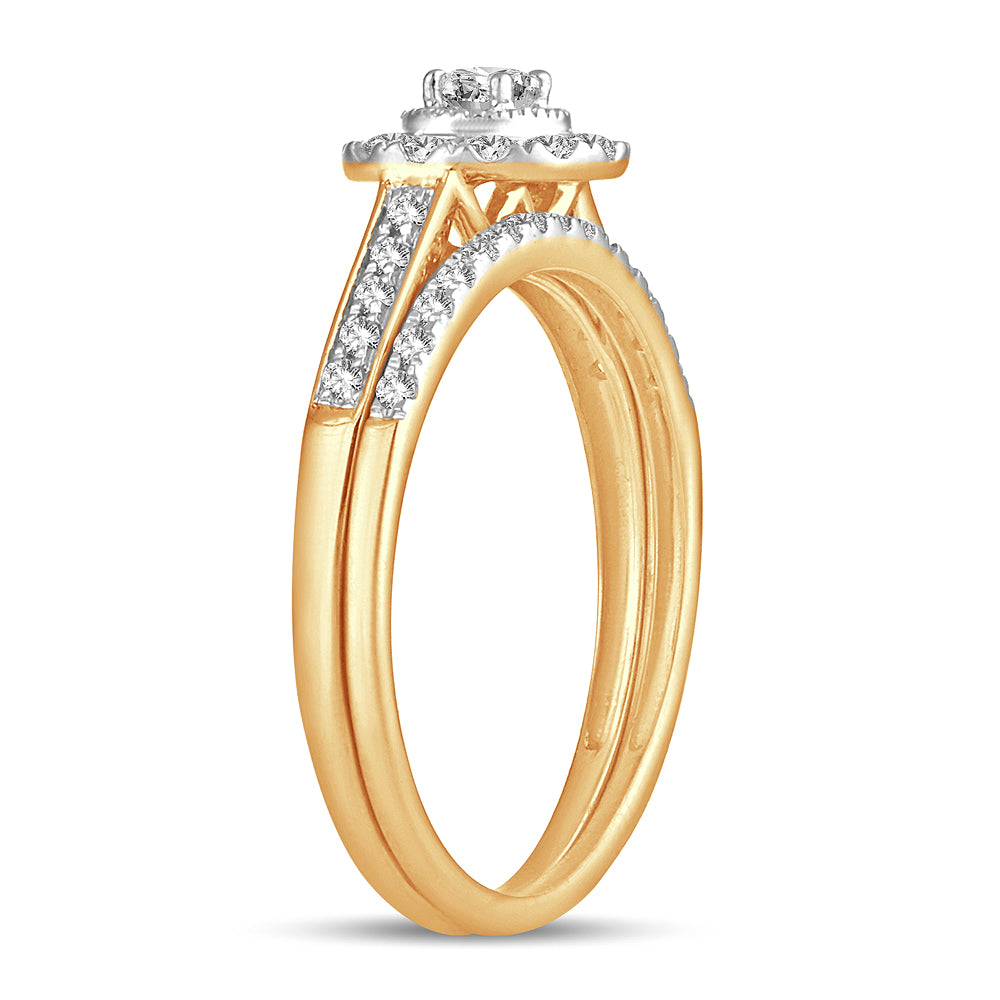 14K 0.33CT Diamond Bridal Ring
