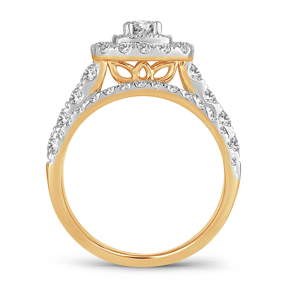14K 1.50CT Diamond Bridal Ring