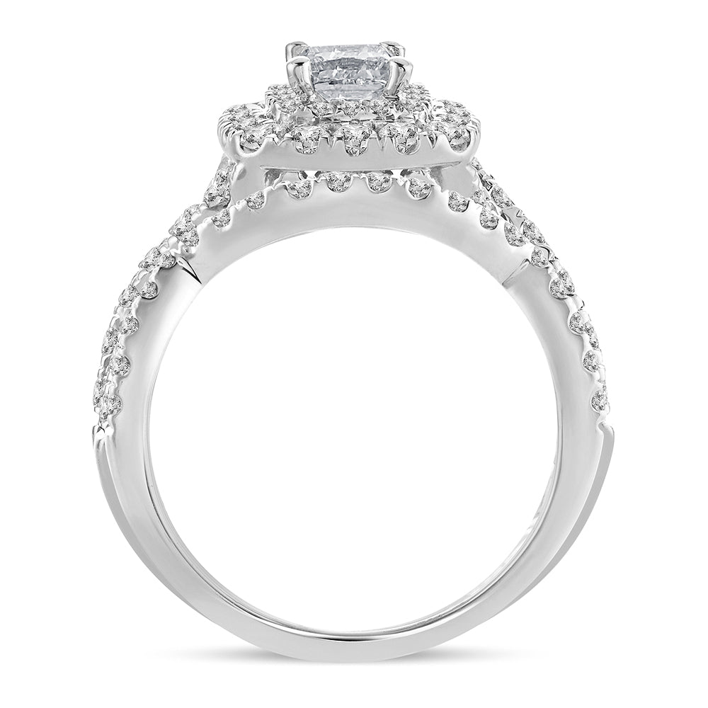 14K 1.51CT Diamond Bridal Ring