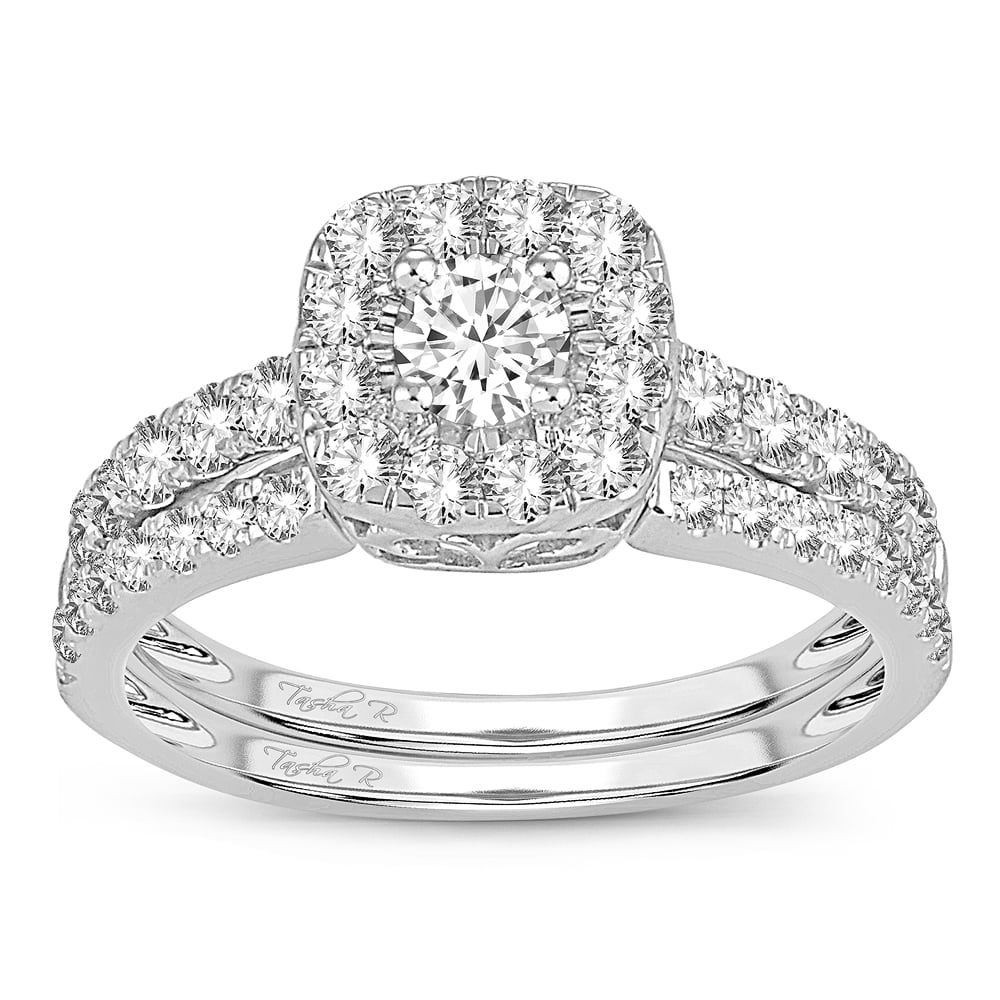 14K 1.00CT Diamond Bridal Ring