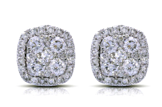 14K 1.00CT Diamond Earring