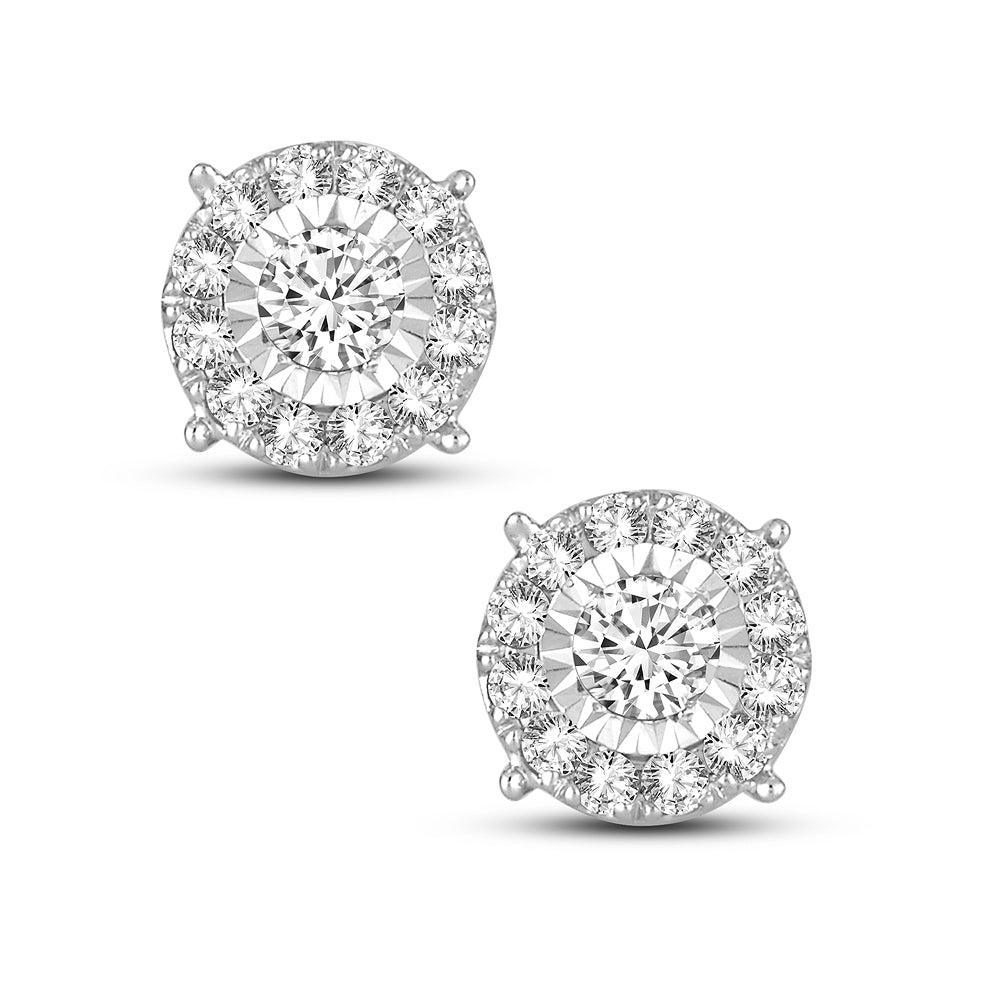 14K 0.75CT Diamond Earring