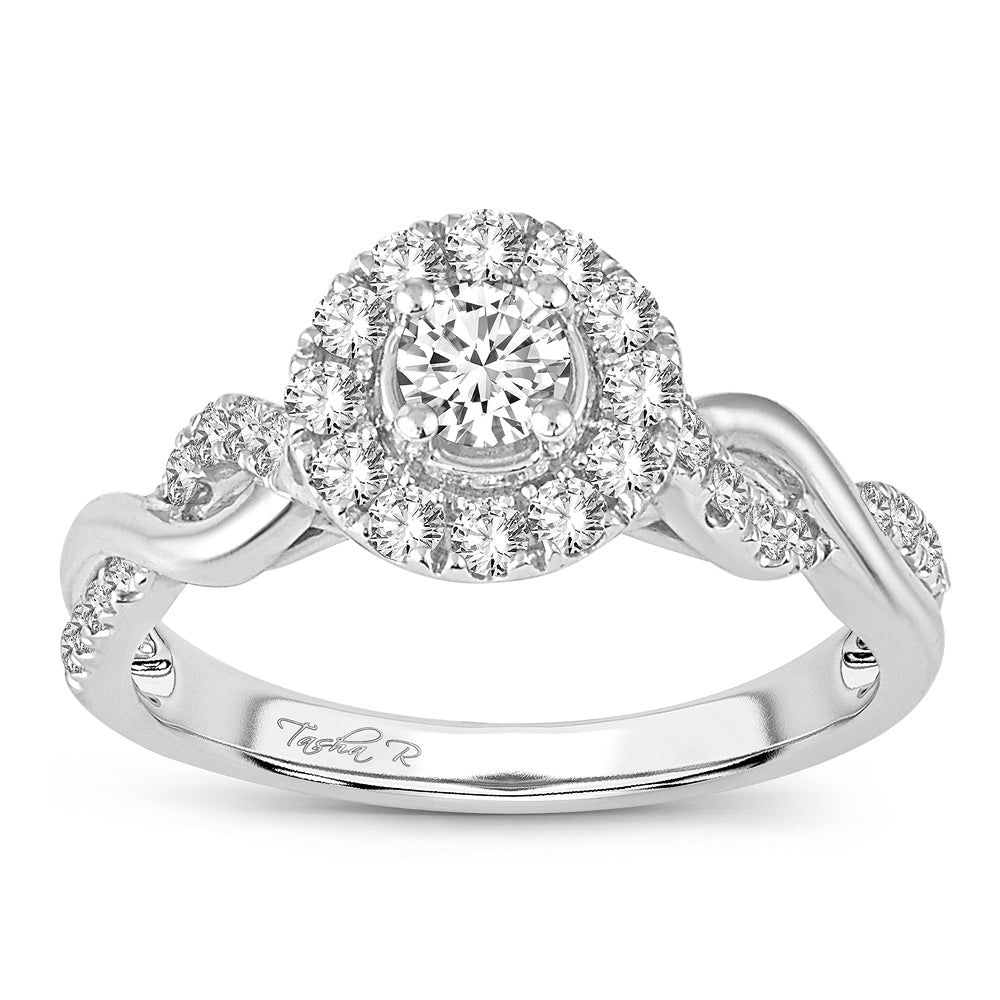 14K 0.64CT Diamond Ring