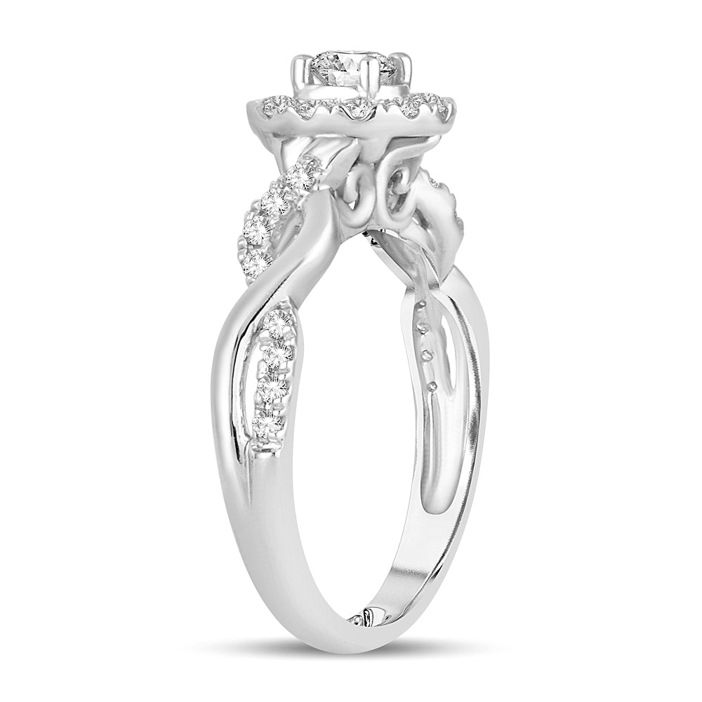 14K 0.64CT Diamond Ring