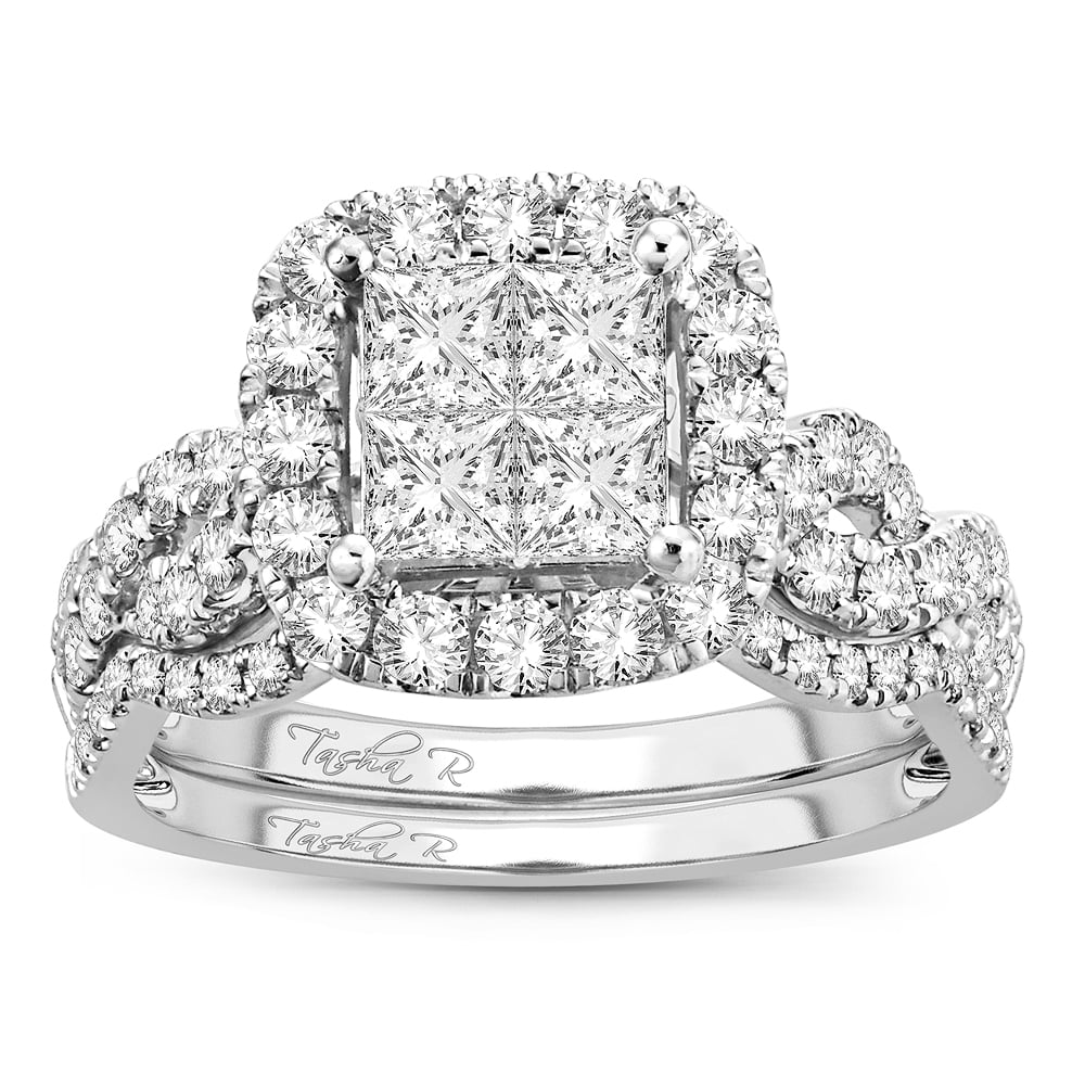 14K 1.75CT Diamond Bridal Ring
