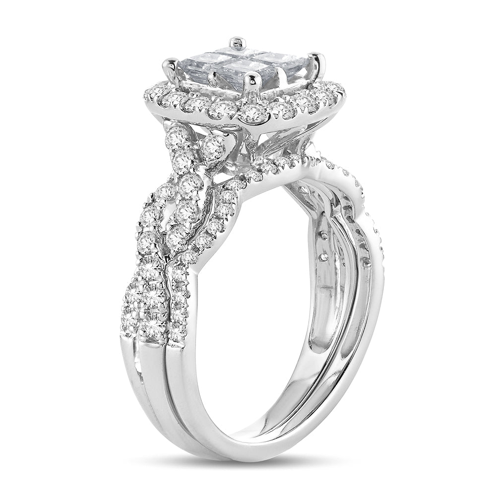 14K 1.75CT Diamond Bridal Ring