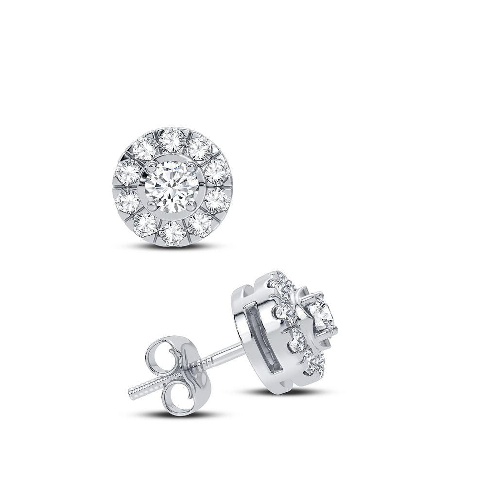 14K 0.25CT Diamond Earring