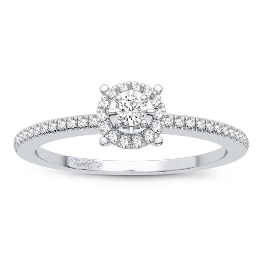 14K 0.16CT Diamond Ring