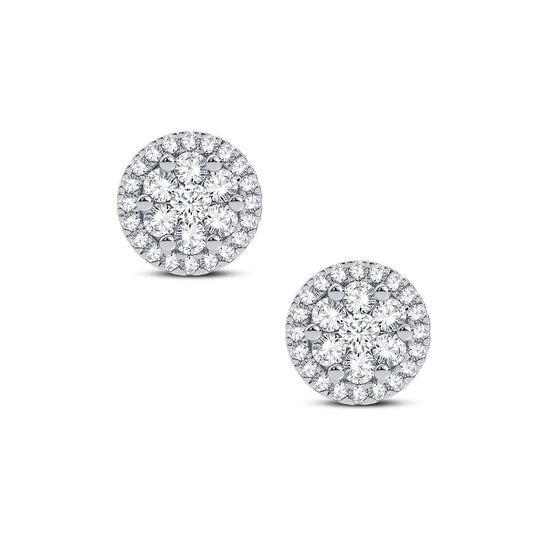 14K 0.50CT Diamond Earring