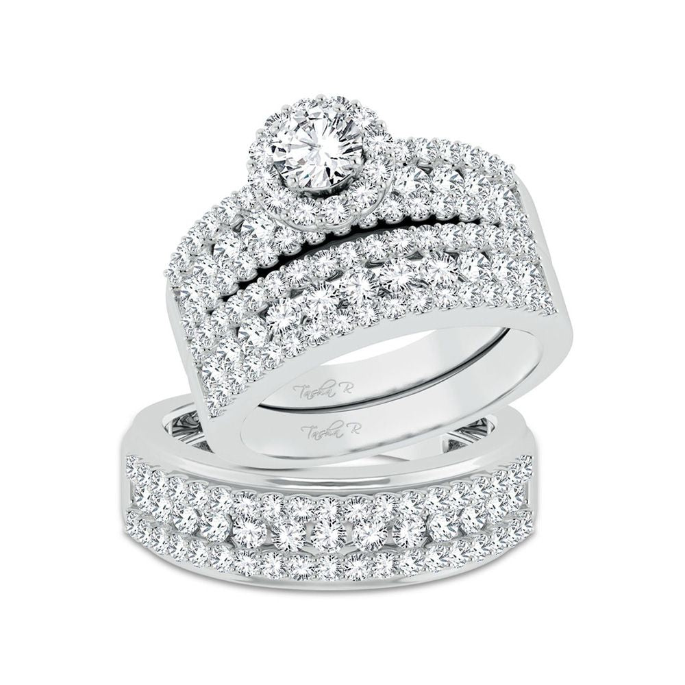 14K 3.01CT Diamond Trio Set