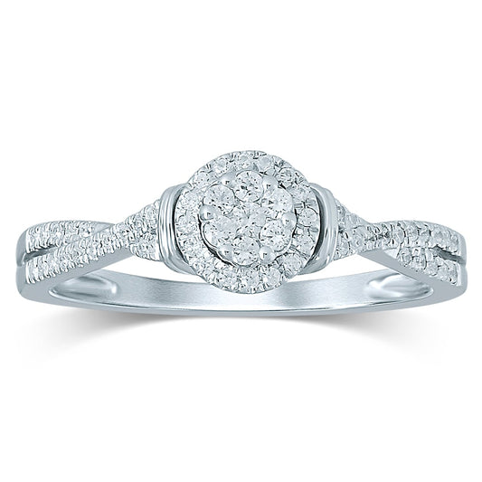 14K 0.25CT Diamond Ring