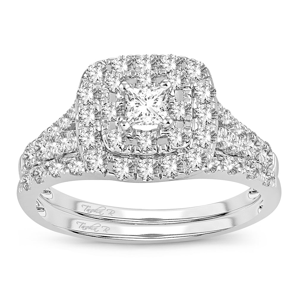 14K 1.00CT Diamond Bridal Ring