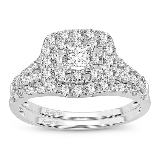 14K 1.00CT Diamond Bridal Ring