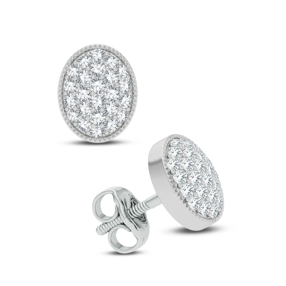 14K 0.20CT Diamond Earring
