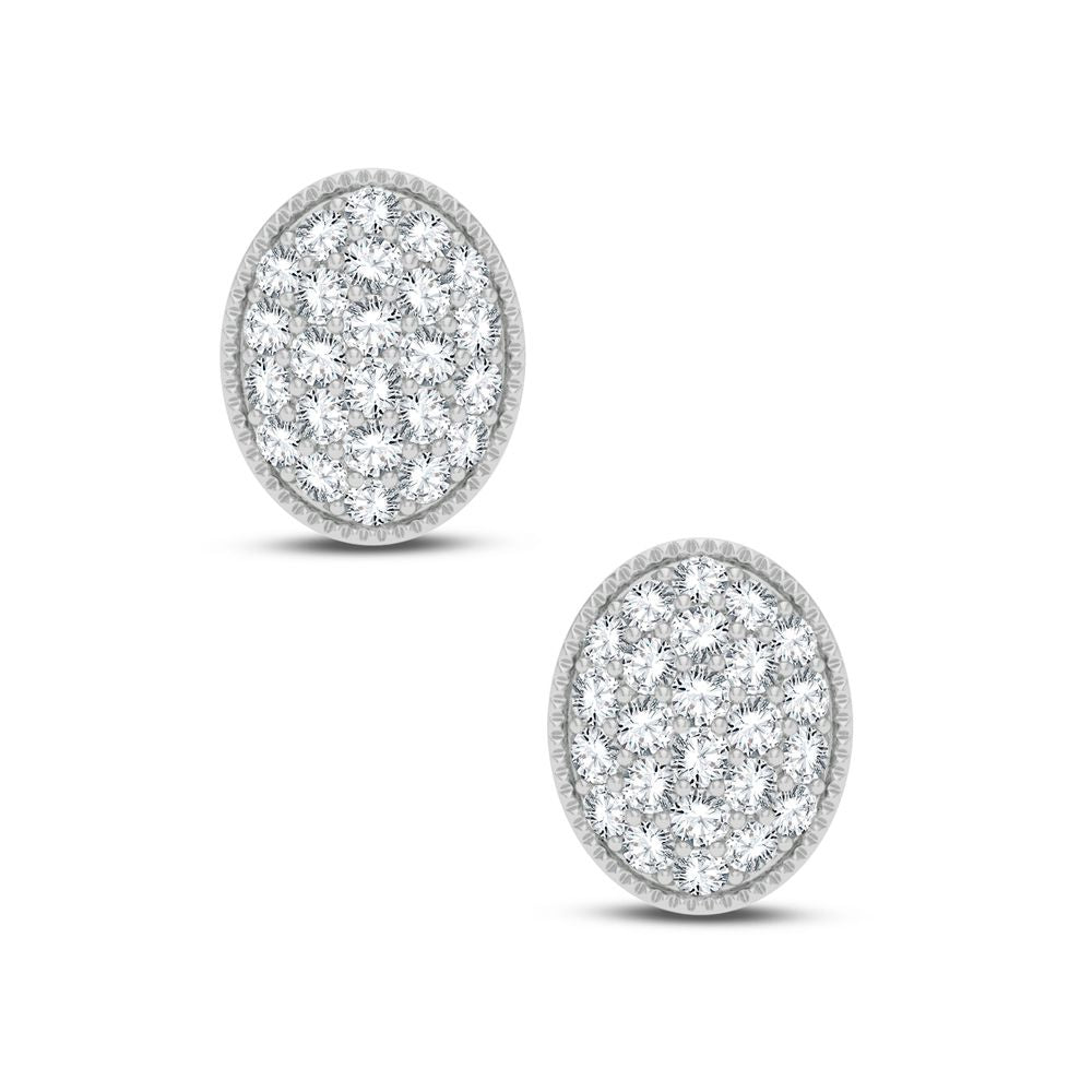 14K 0.20CT Diamond Earring