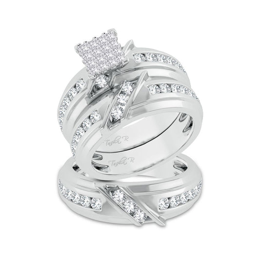 14K 2.00CT Diamond Trio Set