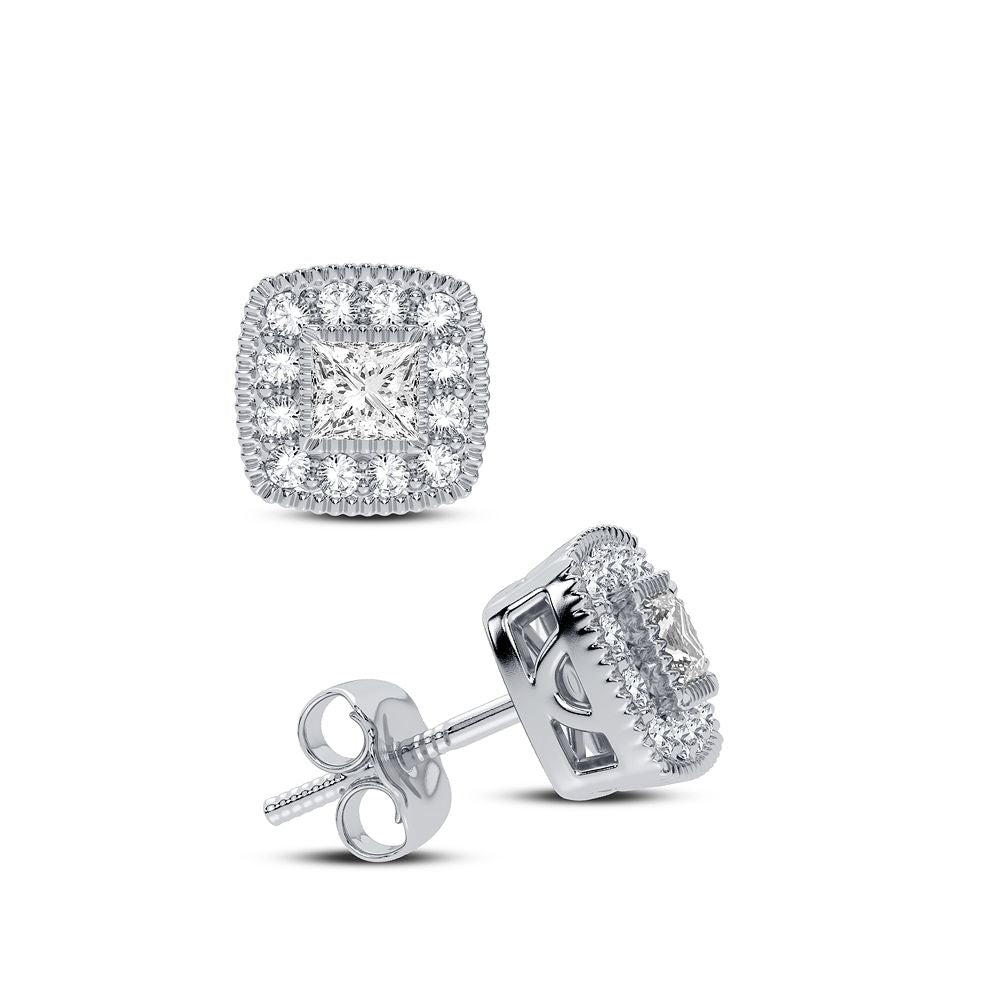 14K 0.25CT Diamond Earring