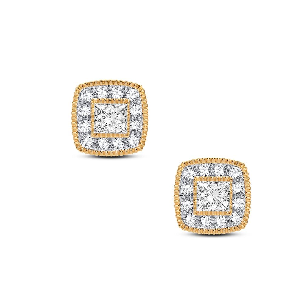 14K 0.25CT Diamond Earring