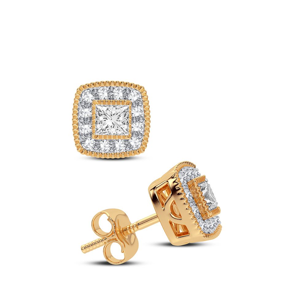 14K 0.25CT Diamond Earring