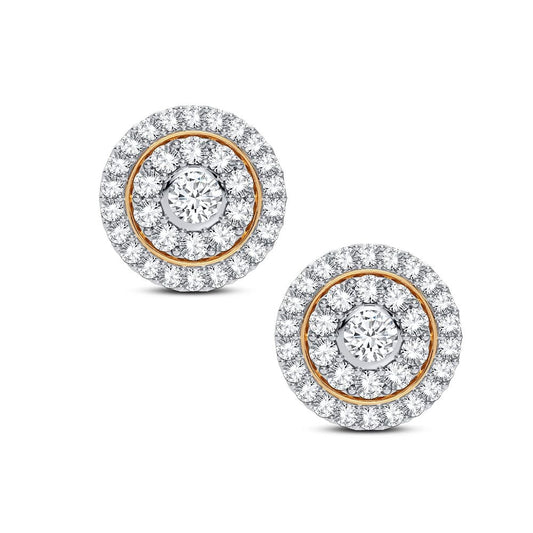 14K 0.50CT Diamond Earring