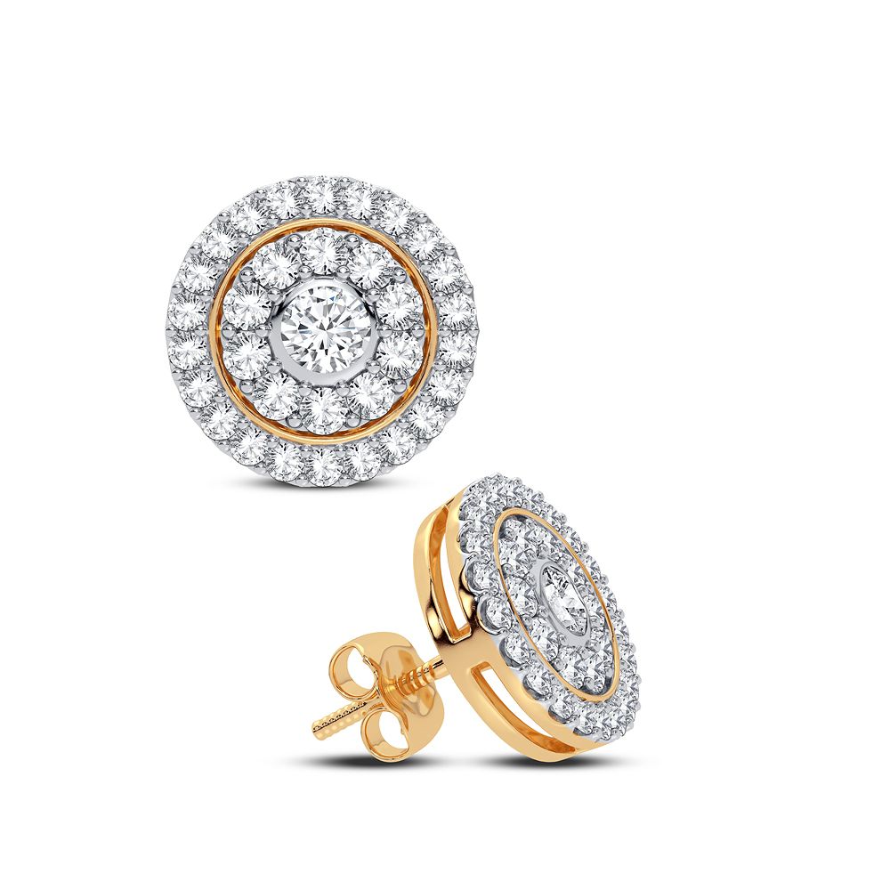 14K 0.50CT Diamond Earring