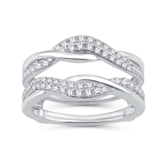 14K 0.50CT Diamond Ring Guard
