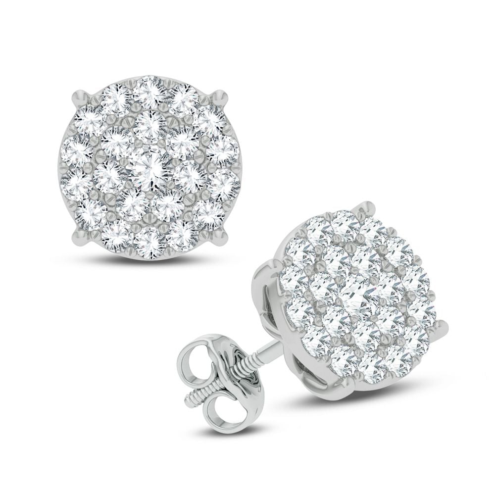 14K 1.00CT Diamond Earring