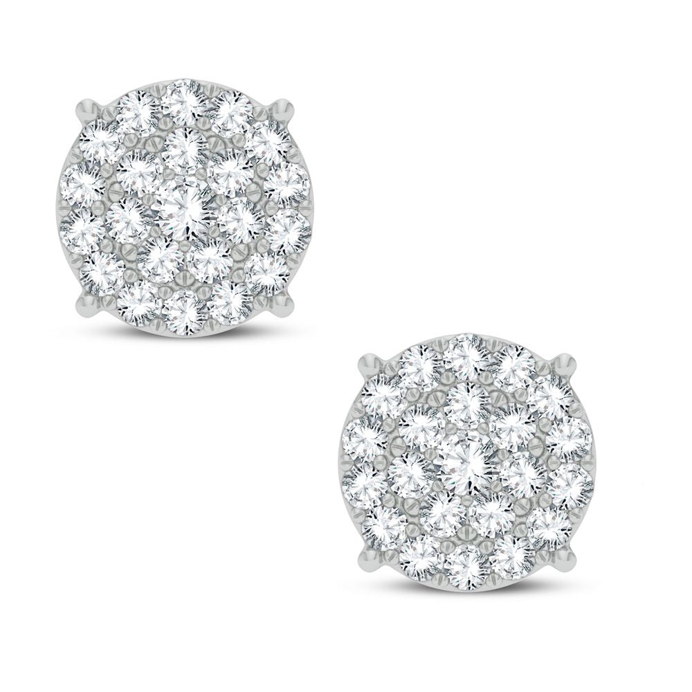 14K 1.00CT Diamond Earring