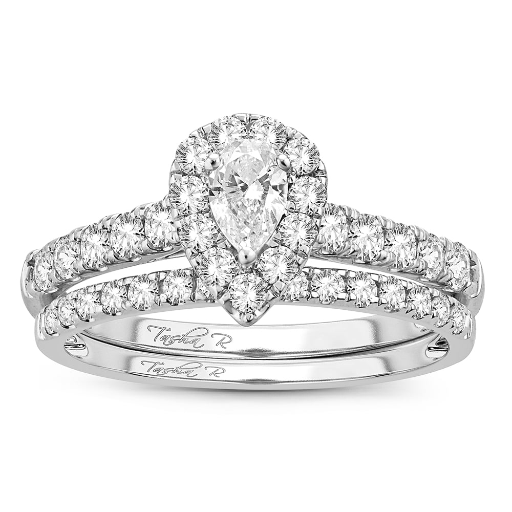 14K 1.00CT Diamond Bridal Ring