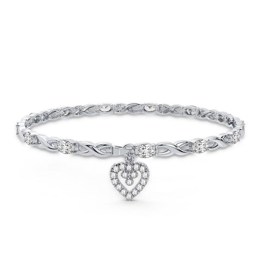 10K 0.10CT Diamond Bracelet