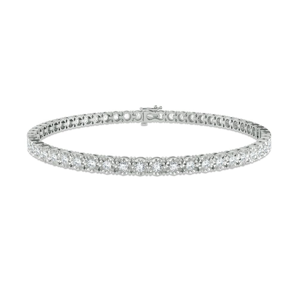 10K 1.00CT Diamond Bracelet
