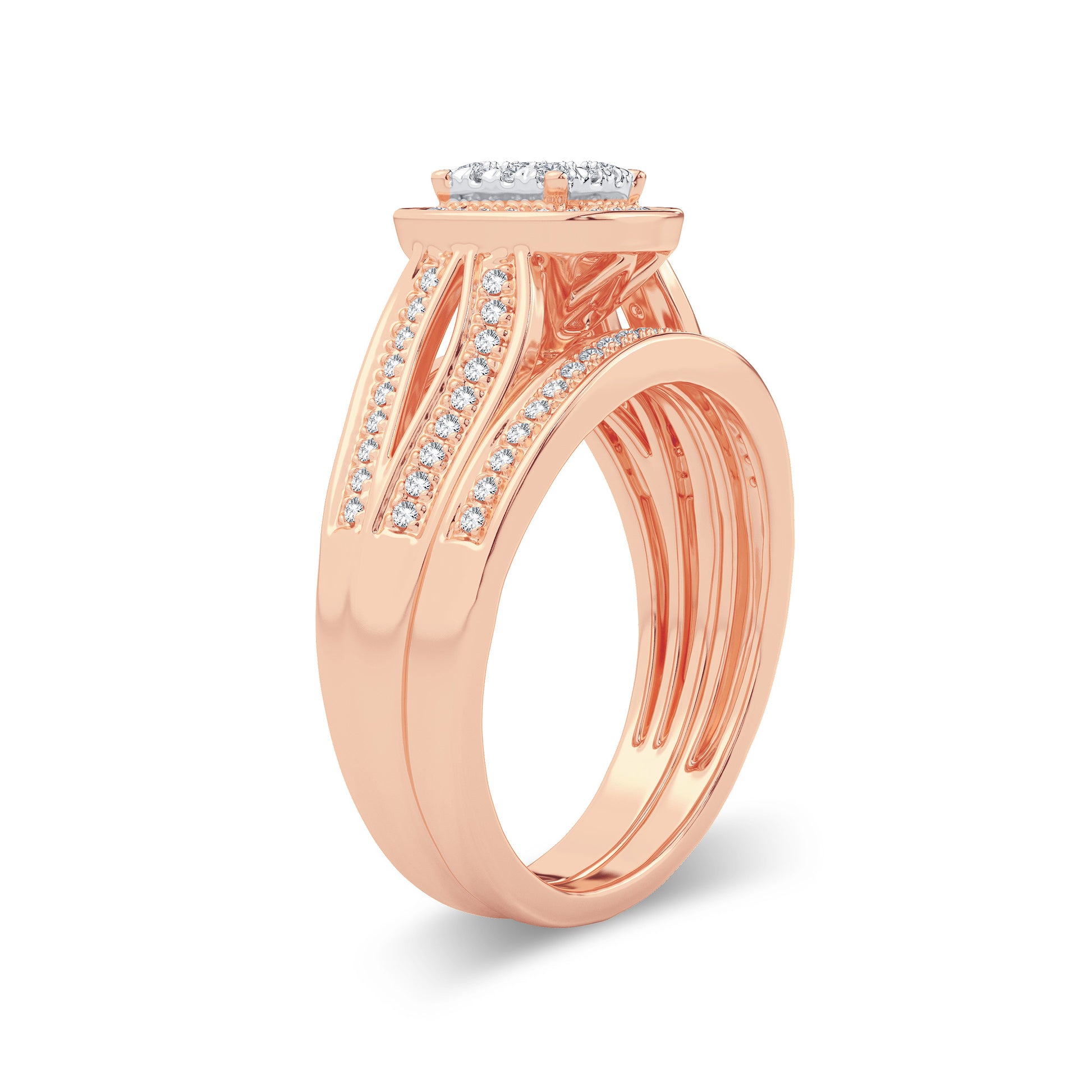 14K 0.40CT Diamond Bridal Ring