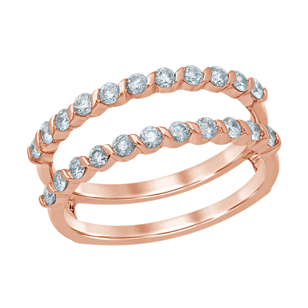 14K 0.50CT Diamond Ring Guard