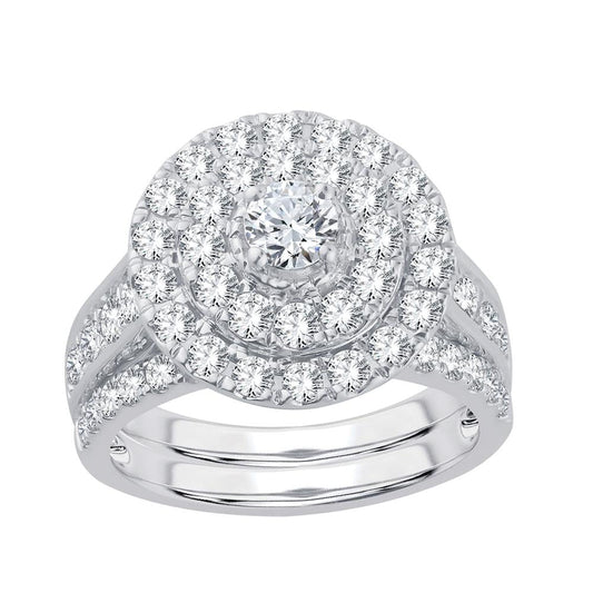 14K 1.98CT Diamond Bridal Ring