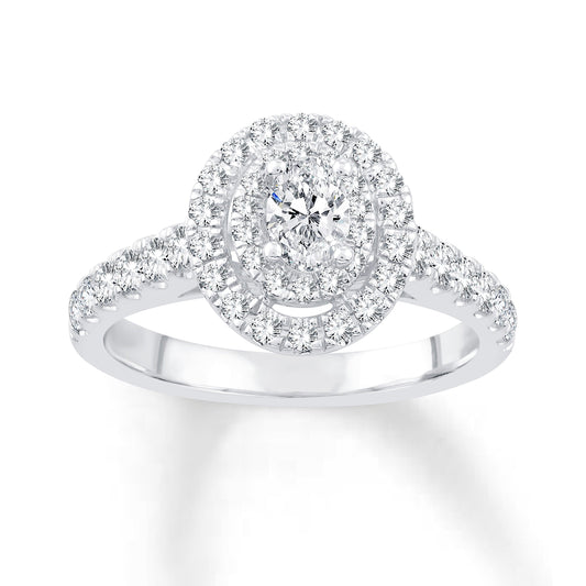 14K 1.00CT Diamond Bridal Ring