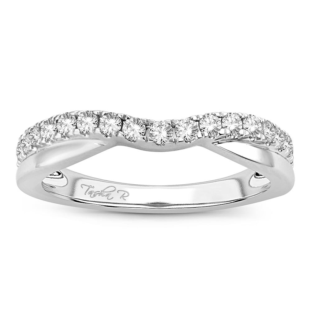 14K 0.25CT Diamond Enhancer Band