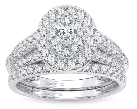 14K 1.00CT Diamond Bridal Ring