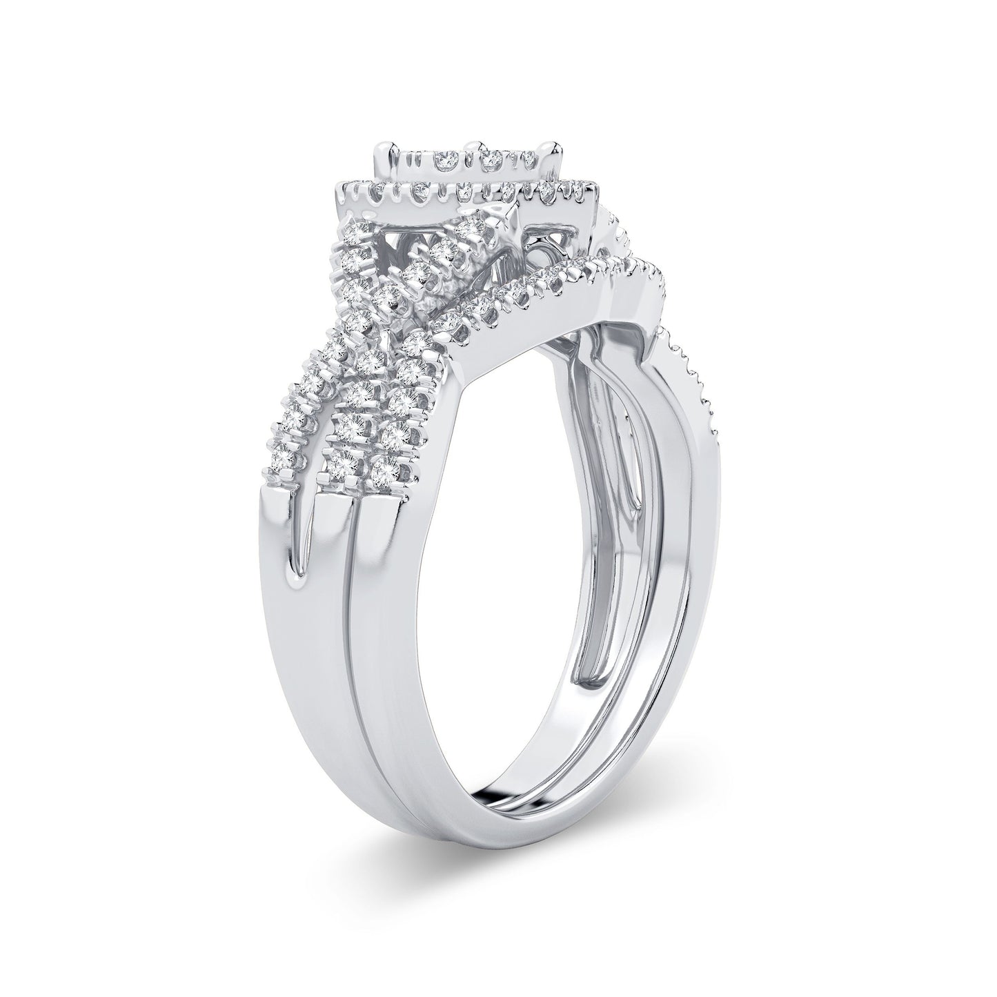 14K 0.50CT Diamond Bridal Ring