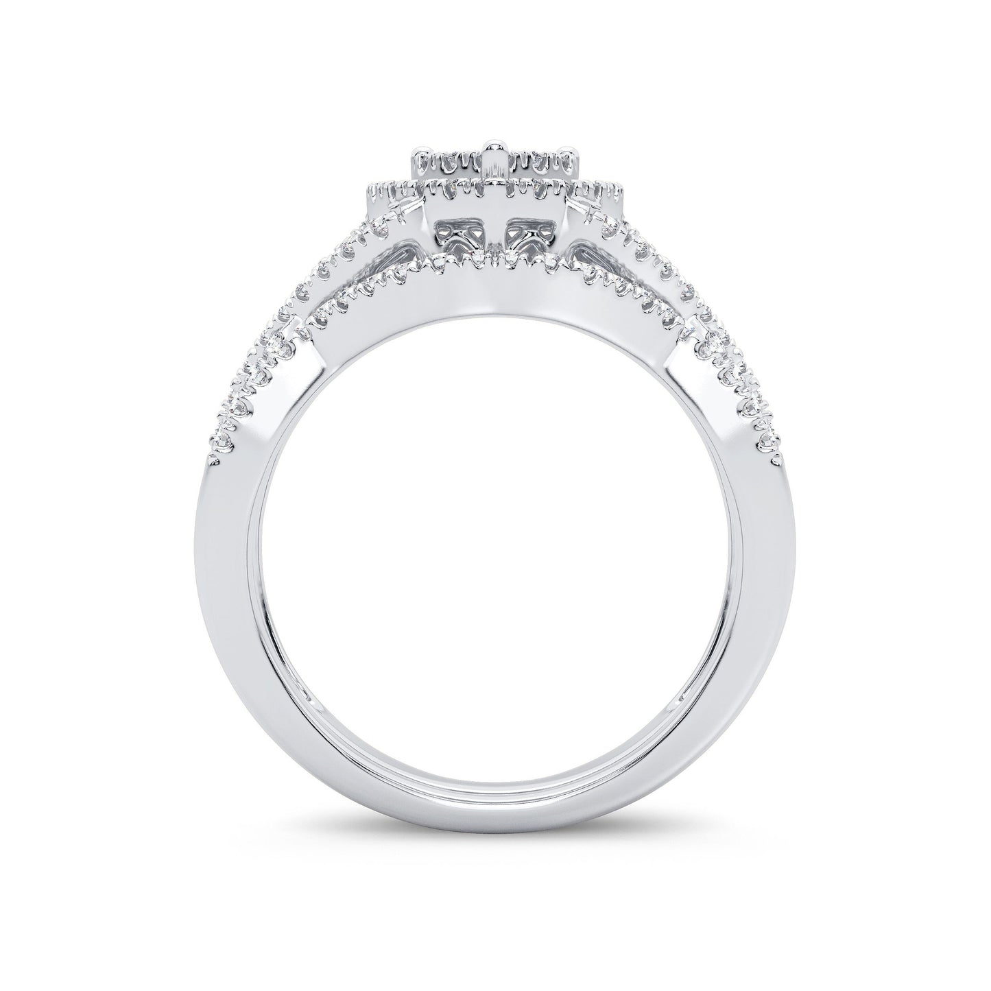 14K 0.50CT Diamond Bridal Ring