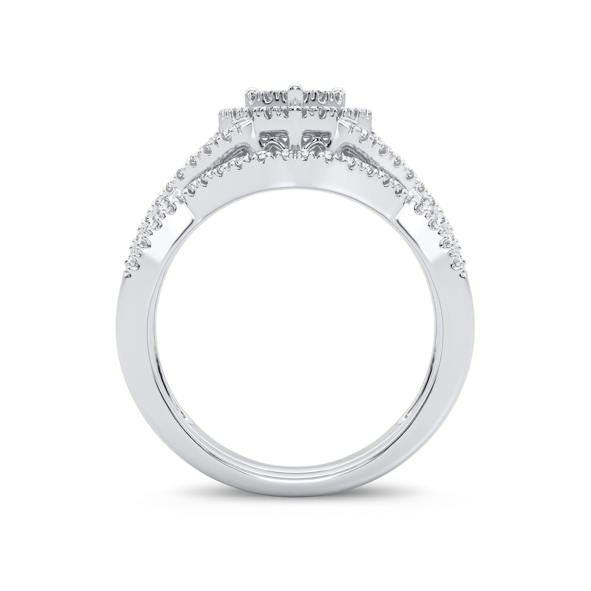 14K 0.50CT Diamond Bridal Ring