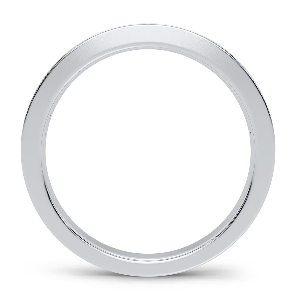 14K 0.12CT Gemstones With Diamonds Band