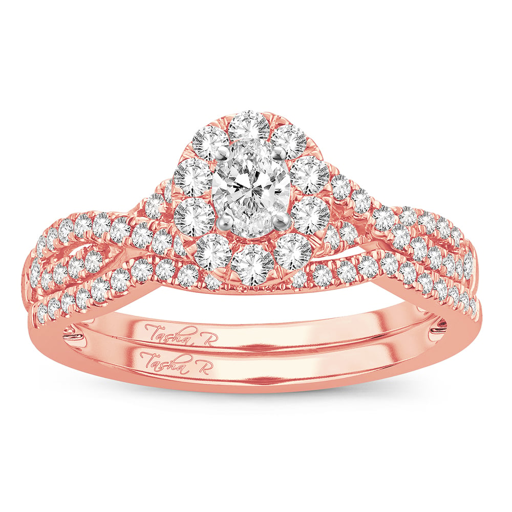 14K 0.75CT Diamond Bridal Ring