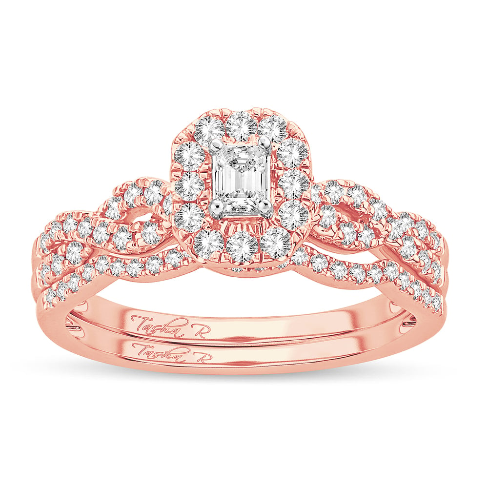 14K 0.60CT Diamond Bridal Ring