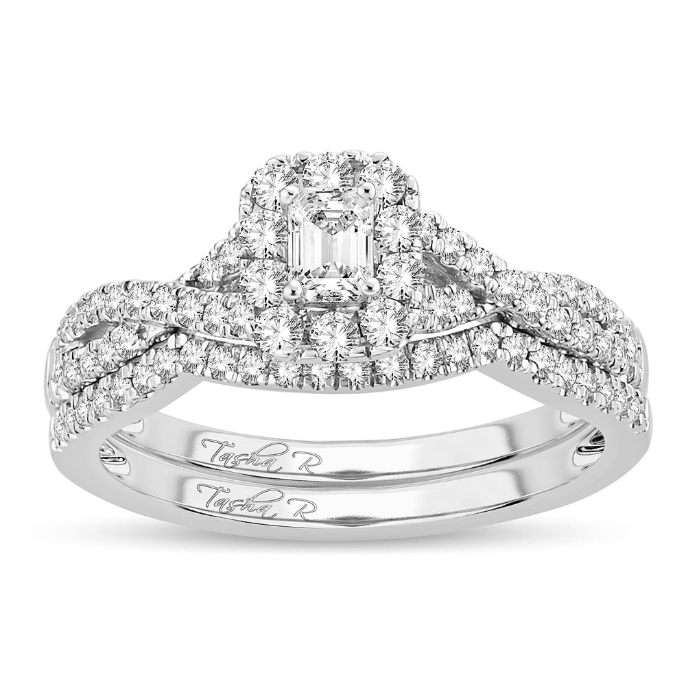 14K 0.75CT Diamond Bridal Ring