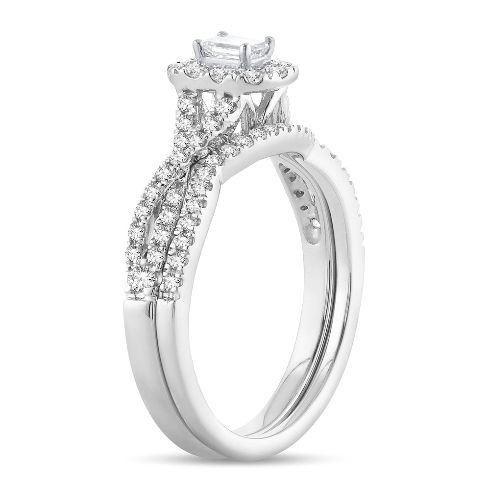 14K 0.75CT Diamond Bridal Ring