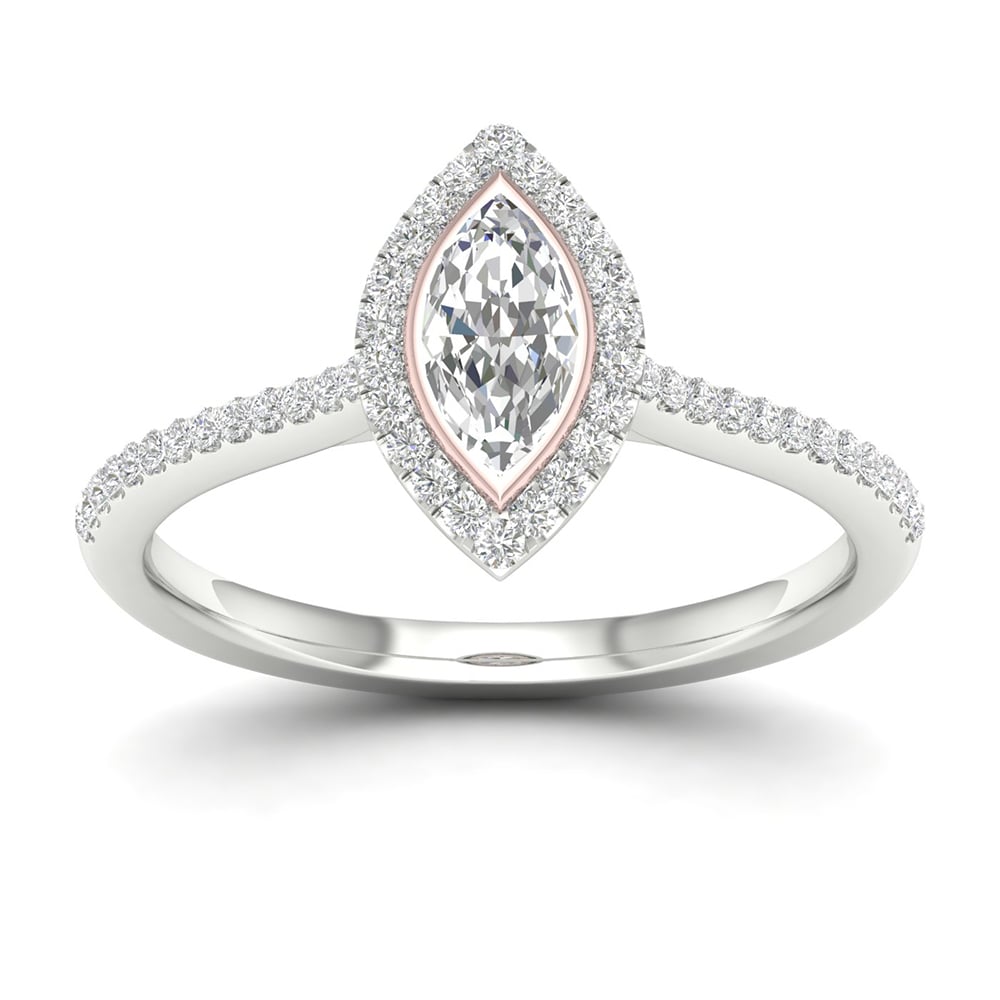 14K 0.33CT Diamond Ring