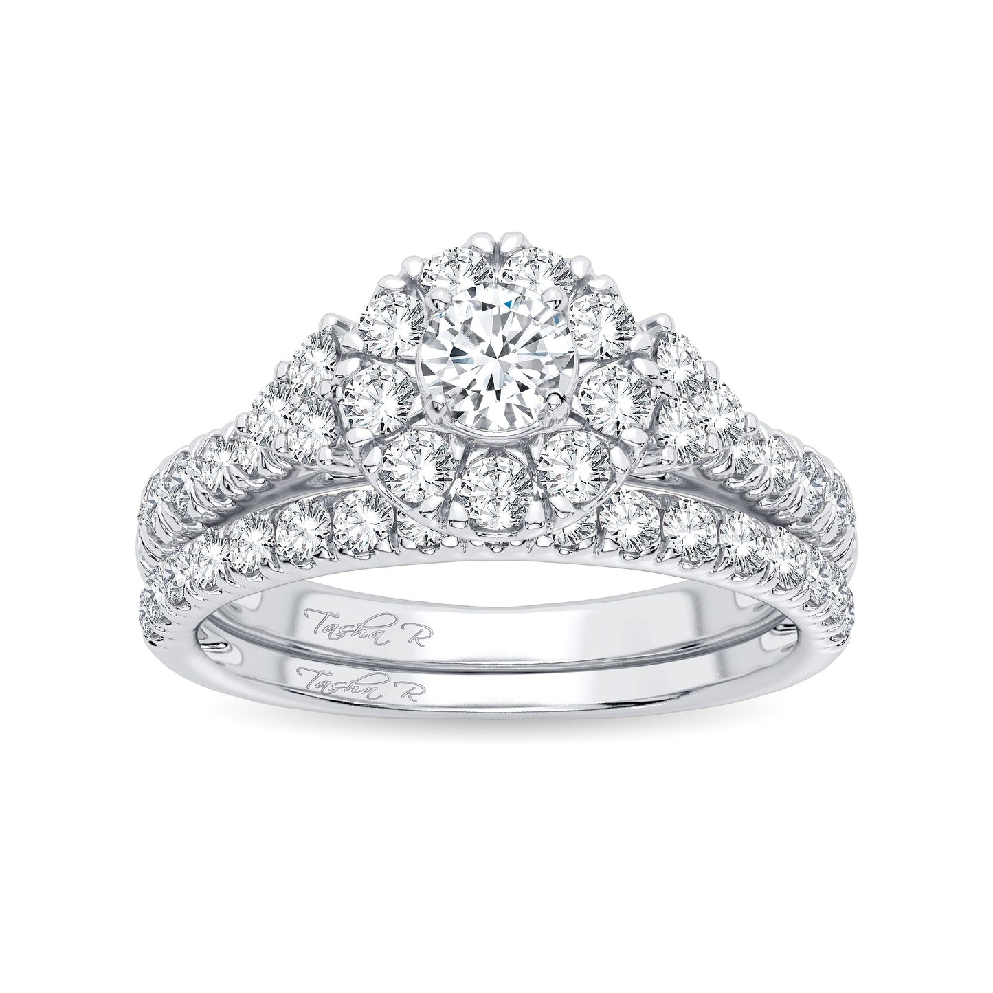 14K 1.00CT Diamond Bridal Ring