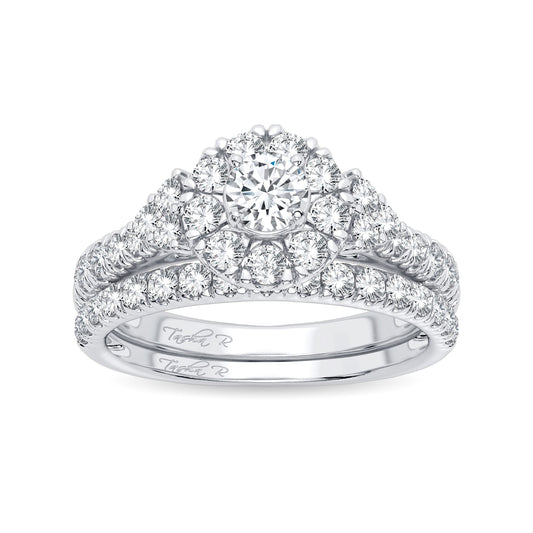 14K 1.00CT Diamond Bridal Ring