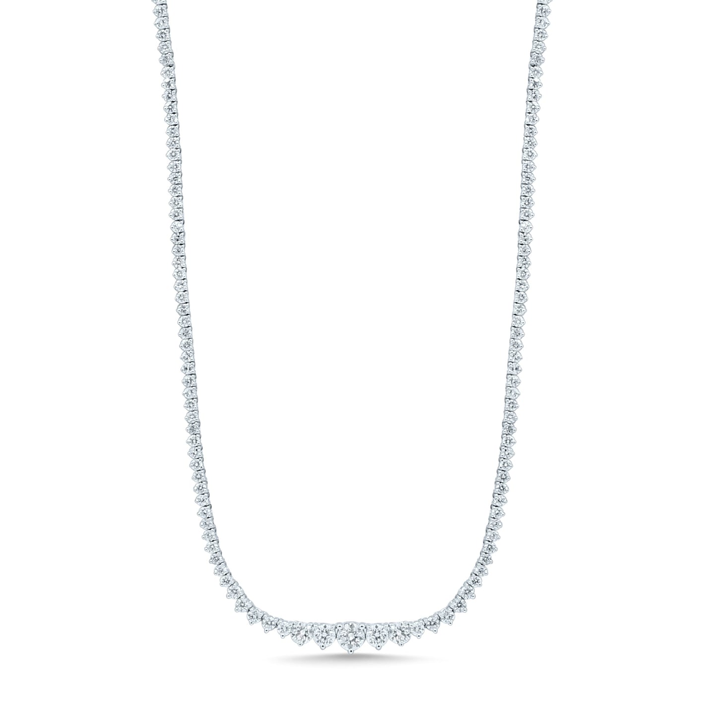 14K 5.29CT Diamond Necklace